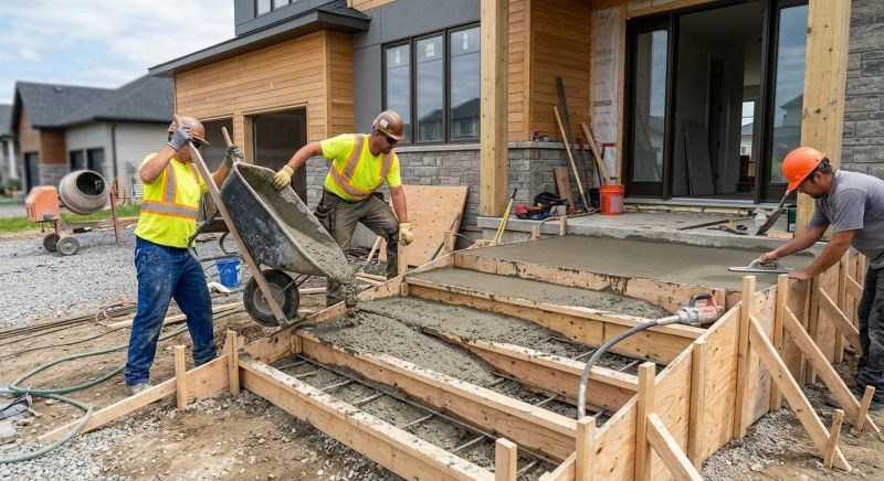 Concrete Installation in Ames, IA