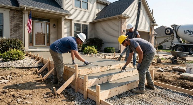 Concrete Installation in Ames, IA