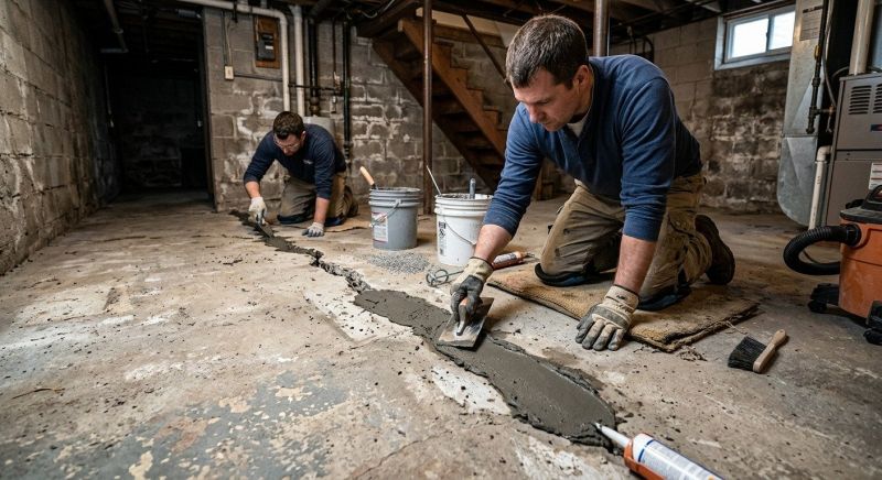 Basement Concrete Installation in Johnston, IA