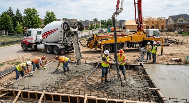 Cement Pouring Service in Ames, IA