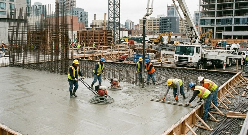 Commercial Slab Installation in Boone, IA