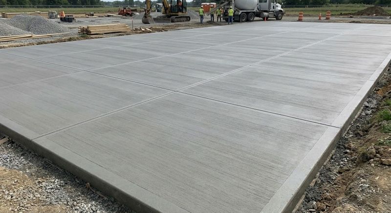 Commercial Slab Installation in Granger, IA