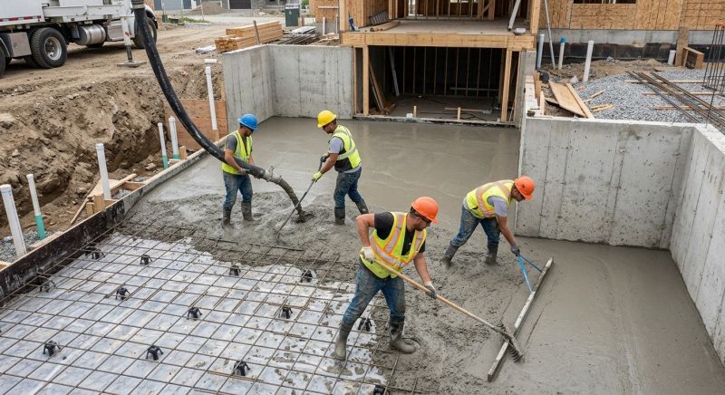 Concrete Basement Pouring in Ames, IA