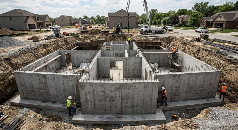 Foundation Construction in Grimes, IA
