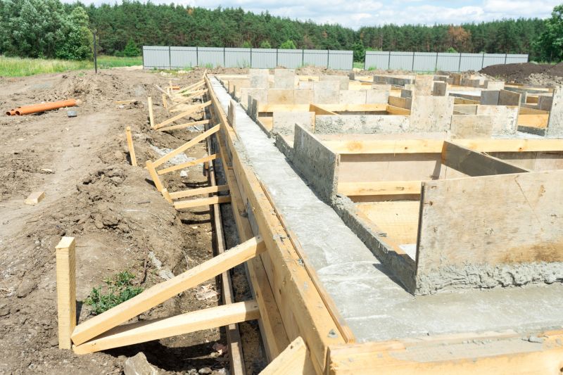 Foundation Footer Installation in Ames, IA