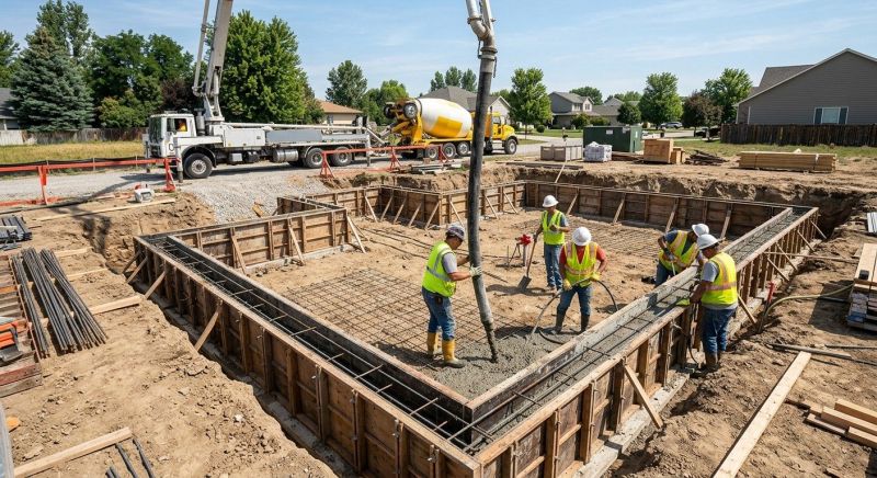 Home Foundation Installation in Ames, IA
